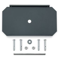 SafePost 855PZ vrijstaande brievenbus met profielcilinderslot staal - antracietgrijs