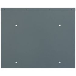 SafePost 910PZ wandbrievenbus met profielcilinderslot staal - antracietgrijs