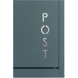 SafePost Tiamat 854PZ wandbrievenbus staal - antracietgrijs