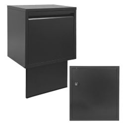 Logixbox Flexybox inbouw pakketbrievenbus compleet - grijs