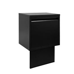 Logixbox Flexybox inwerpdeel los inbouw pakketbrievenbus - zwart