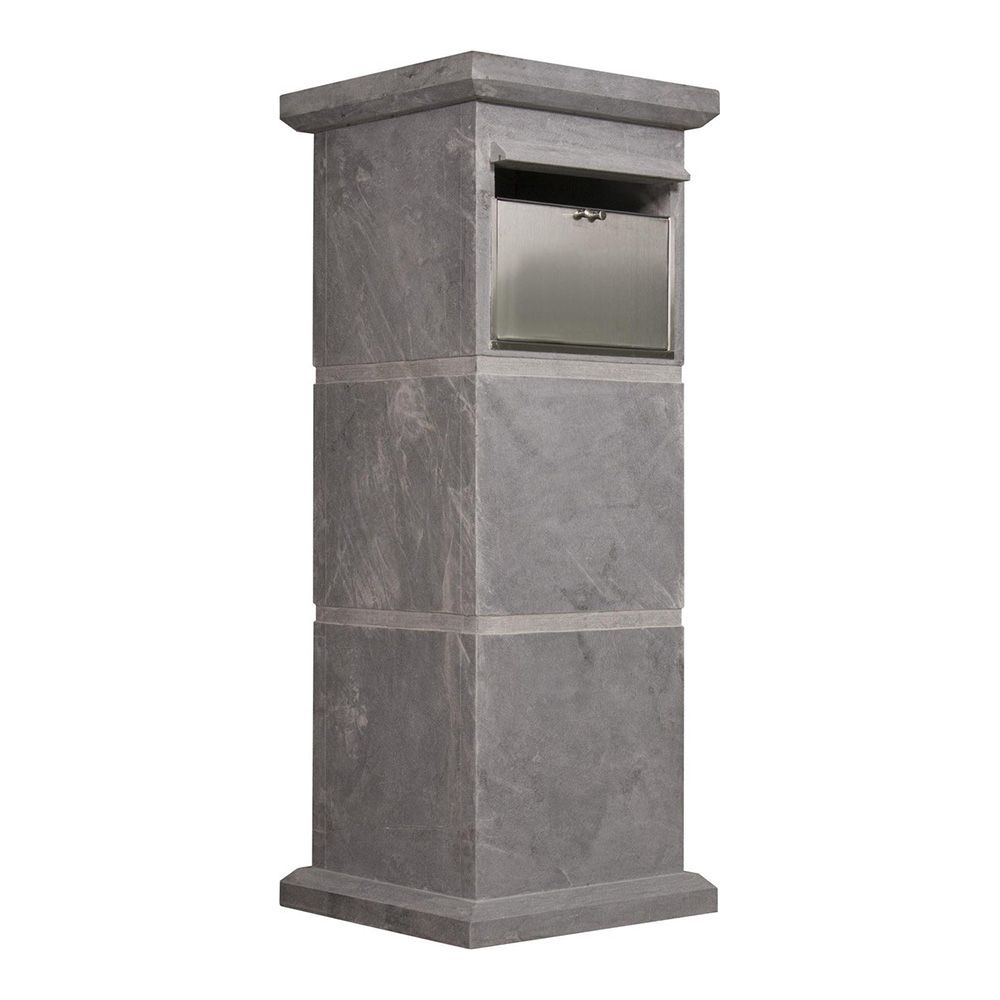 Basic 005 natuursteen pakketbrievenbus