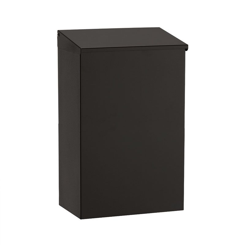 Stoer! Bern wandbrievenbus staal - zwart