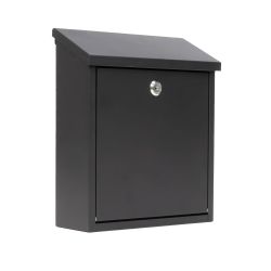Practo Garden Amsterdam wandbrievenbus staal - mat zwart