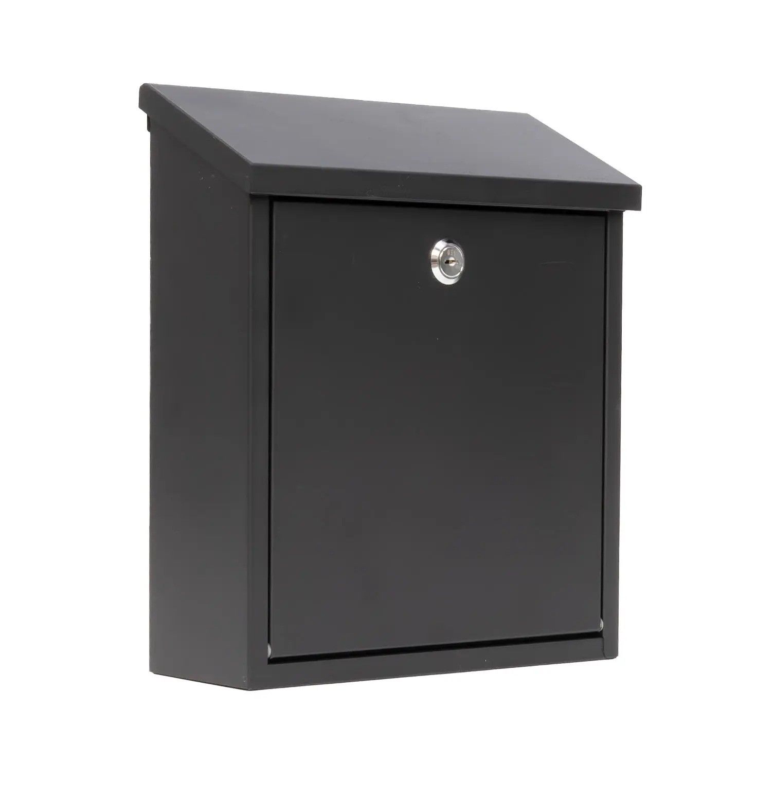 Practo Garden Amsterdam wandbrievenbus staal - mat zwart