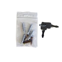 Joma No2 postopvangkast staal - zwart