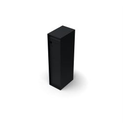 Geroba Marun pakketbrievenbus met apart postvak staal - zwart