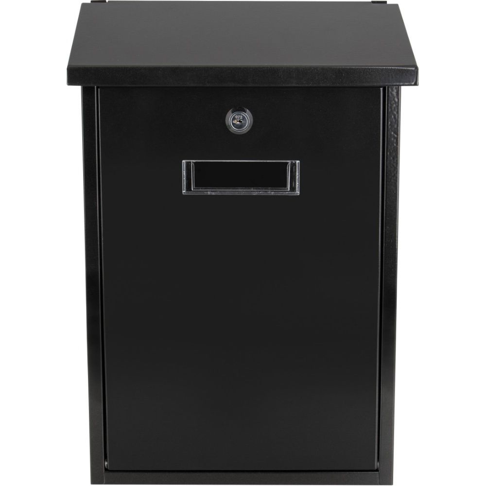 Practo Garden Granada wandbrievenbus staal - zwart