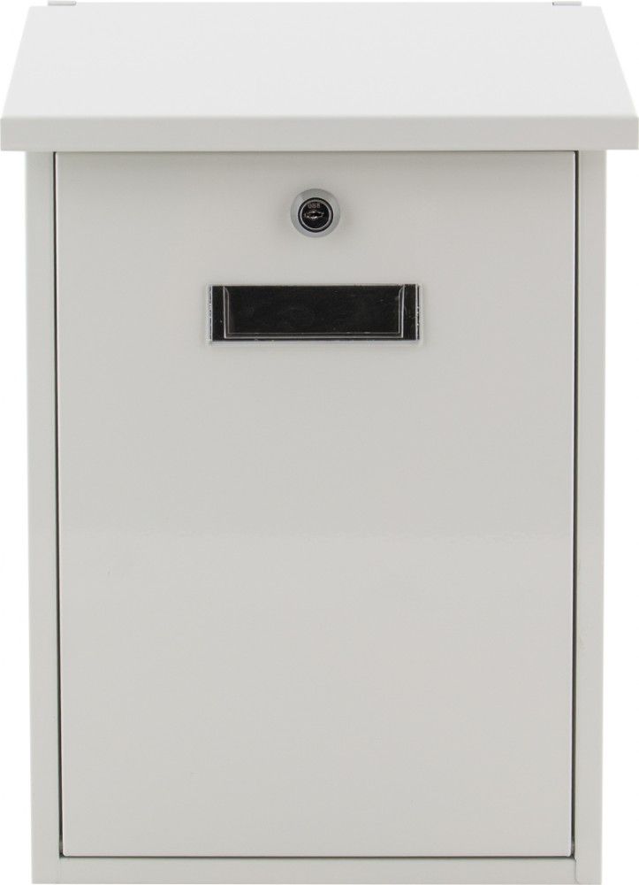 Practo Garden Granada wandbrievenbus staal - wit