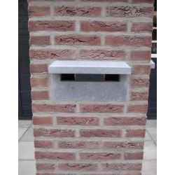 Basic 006 natuursteen brievenbus briefsleuf inbouw