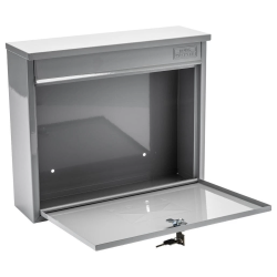 G2 Elegance wandbrievenbus staal - lichtgrijs