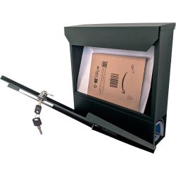 SafePost 800 wandbrievenbus staal - groen