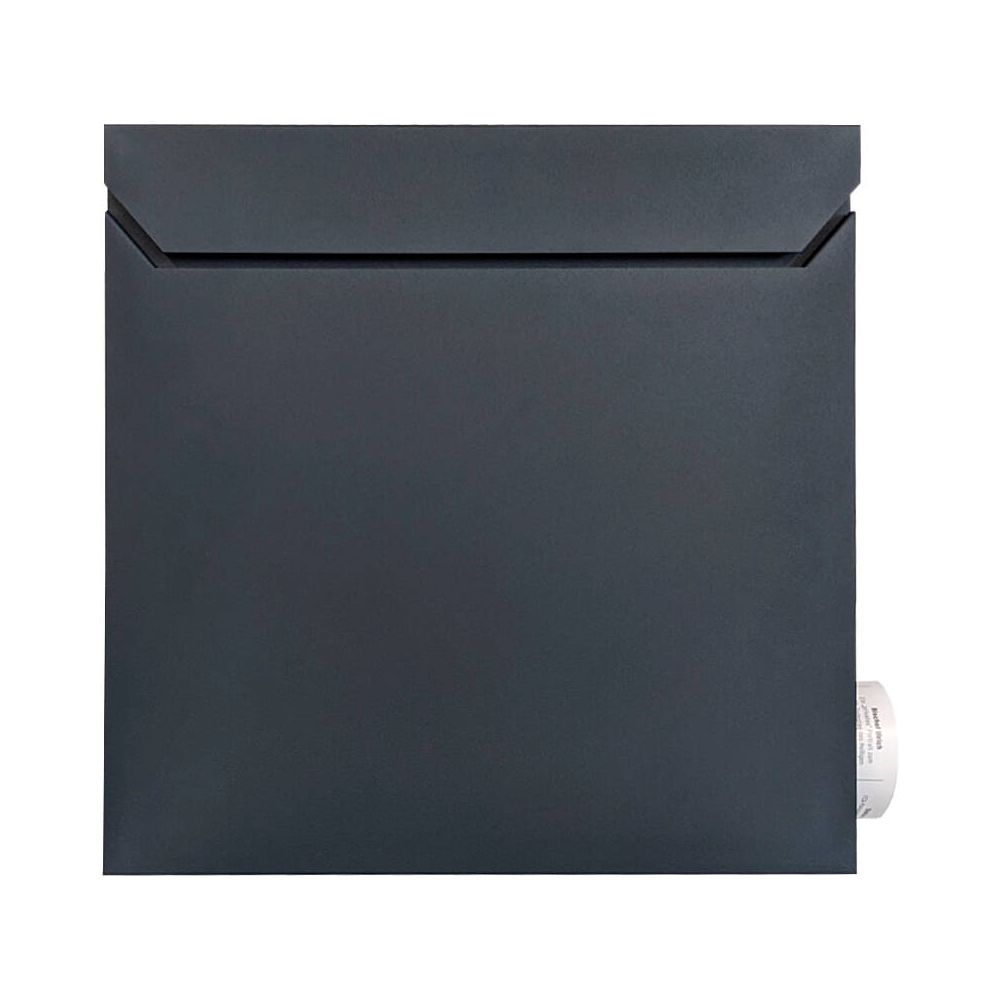 SafePost 800 wandbrievenbus staal - antracietgrijs