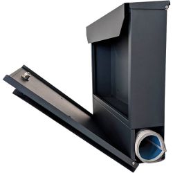 SafePost 800 wandbrievenbus staal - antracietgrijs