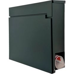 SafePost 810 wandbrievenbus staal - groen