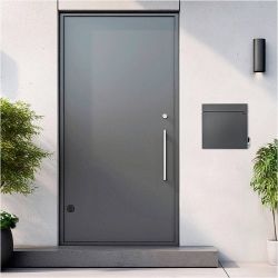 SafePost 810 wandbrievenbus staal - antracietgrijs