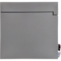 SafePost 810 wandbrievenbus staal - aluminiumgrijs