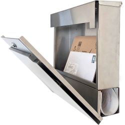 SafePost 810 wandbrievenbus - RVS