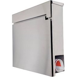 SafePost 810 wandbrievenbus - RVS