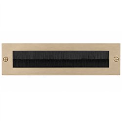 Formani BASICS LB535BI tochtborstel - PVD champagne