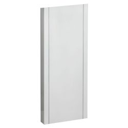 Allux 1001 brievenbus statief design staal - wit