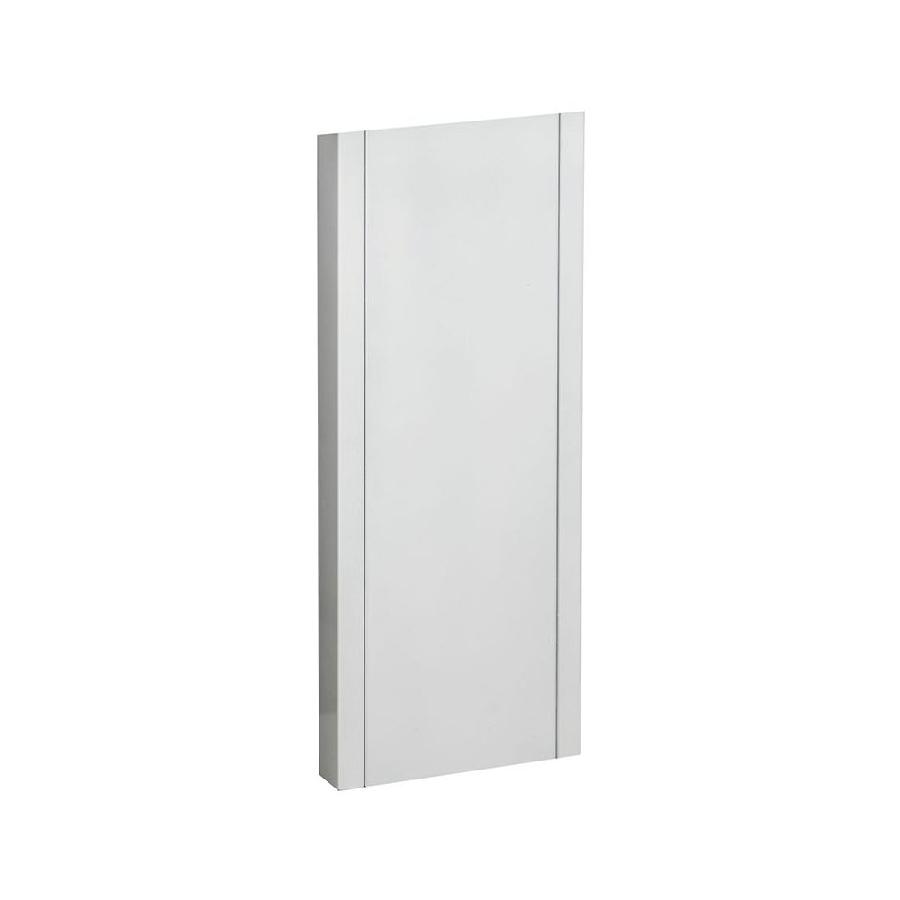 Allux 1001 brievenbus statief design staal - wit