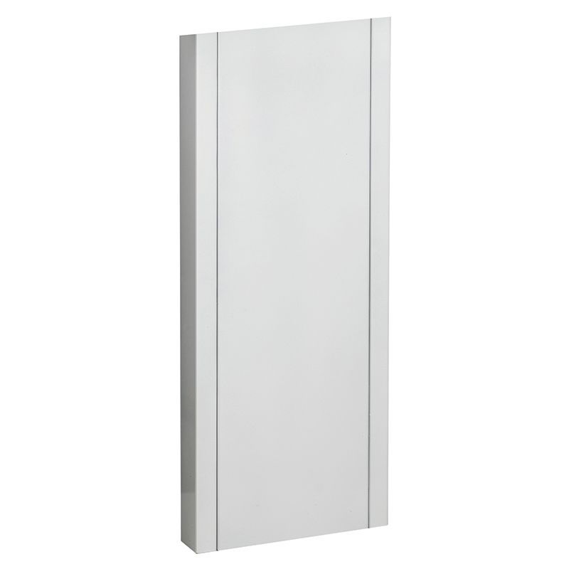 Allux 1001 brievenbus statief design staal - wit