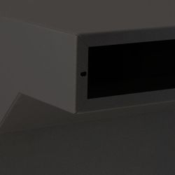 STOER! Flexibele postinbouwkast zwart 35-50cm