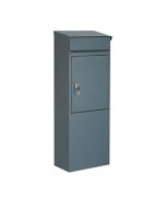 Antraciet staande brievenbussen