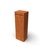 Cortenstaal staande brievenbussen