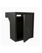 Zwarte inbouw brievenbussen